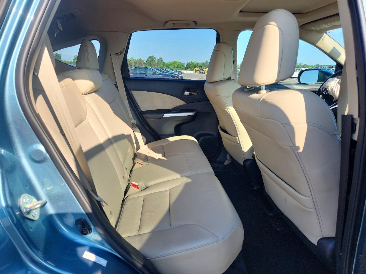 2015 Honda Cr-v Touring Blue vin: 5J6RM4H90FL008915