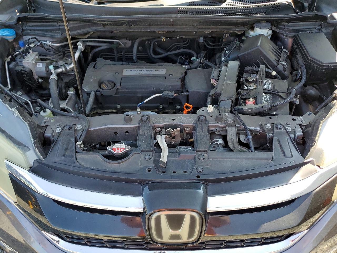 2015 Honda Cr-v Touring Gray vin: 5J6RM4H90FL065955