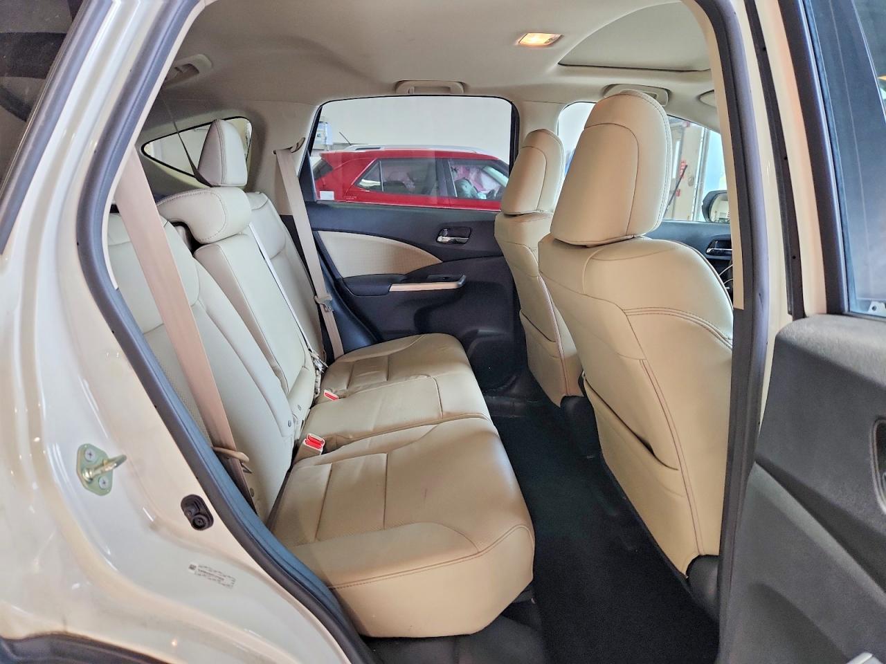 2015 Honda Cr-v Touring Белый vin: 5J6RM4H90FL073506