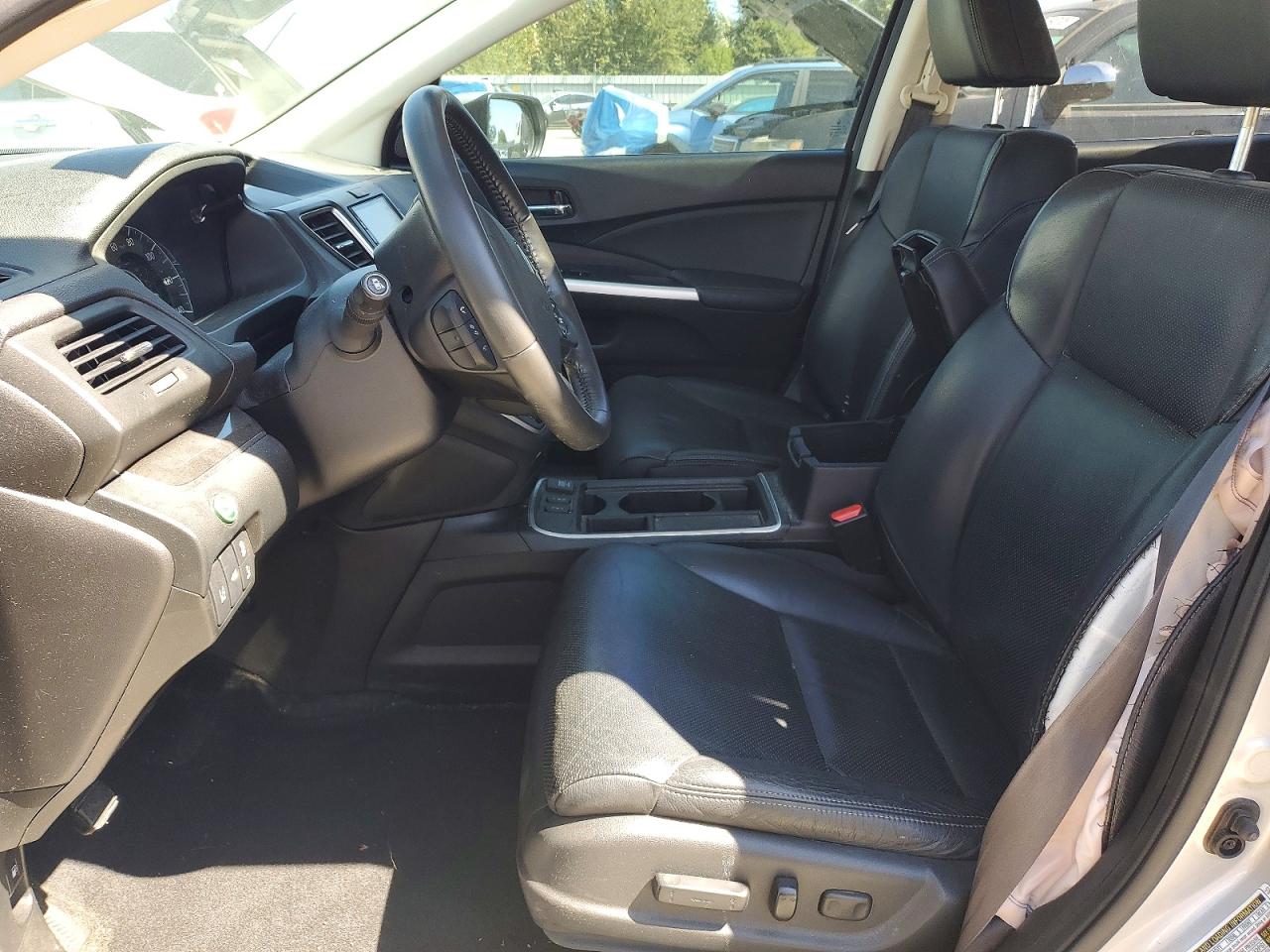 2015 Honda Cr-v Touring Silver vin: 5J6RM4H90FL111865