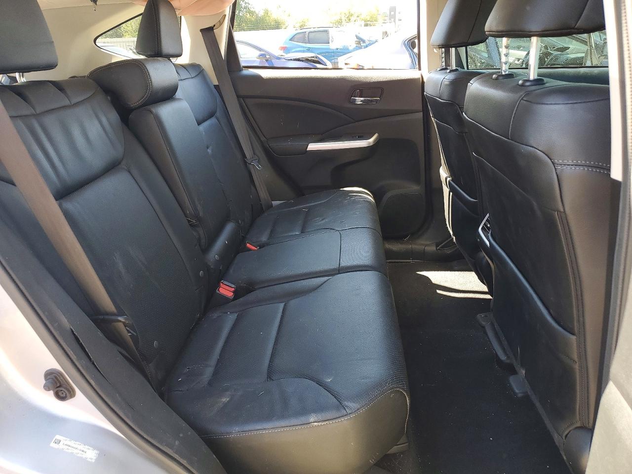 2015 Honda Cr-v Touring Silver vin: 5J6RM4H90FL111865