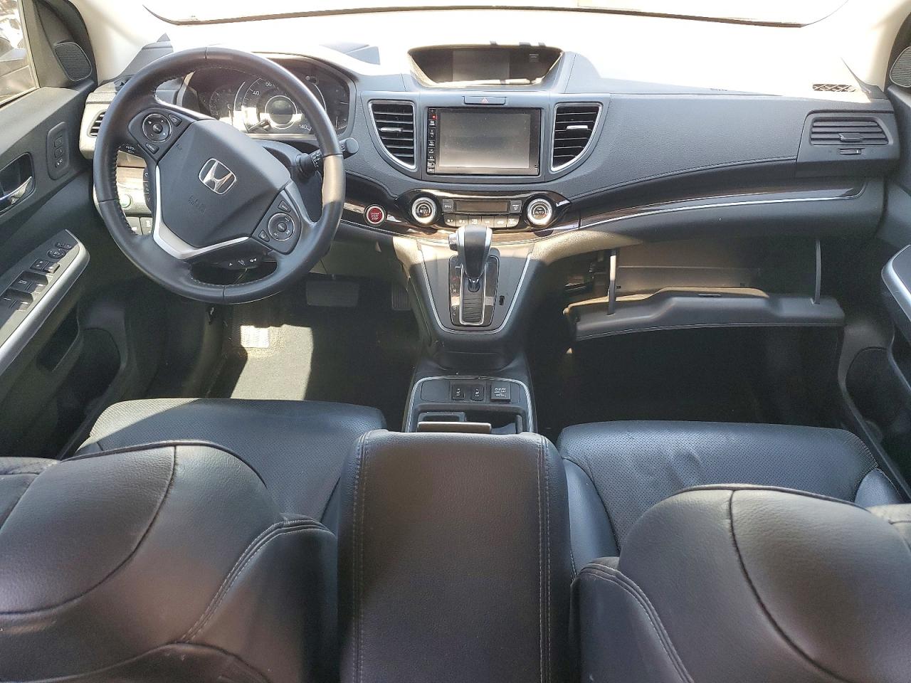 2015 Honda Cr-v Touring Silver vin: 5J6RM4H90FL111865