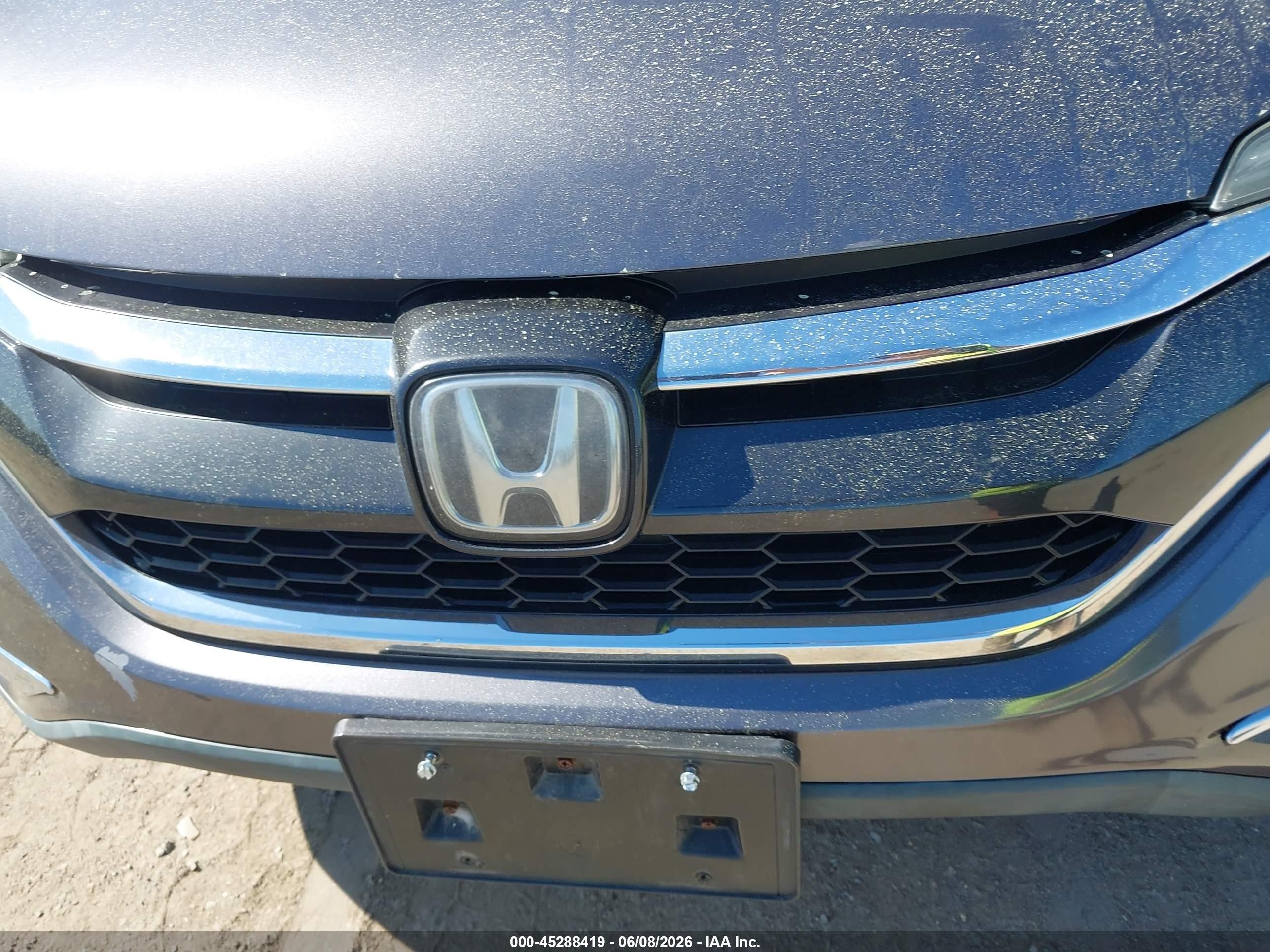 2015 Honda Cr-v Touring Gray vin: 5J6RM4H90FL123921
