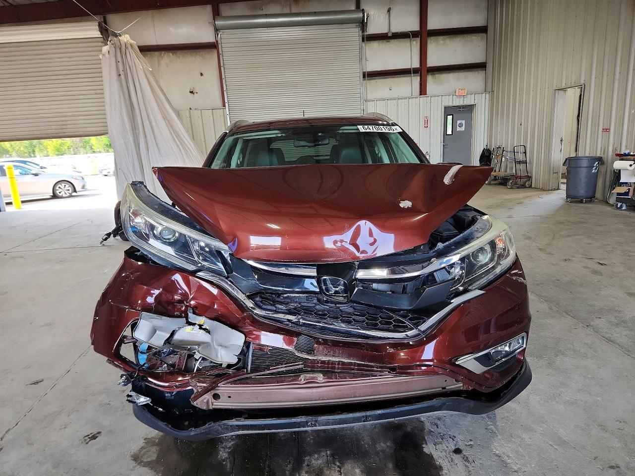 2015 Honda Cr-v Touring Brown vin: 5J6RM4H92FL005045