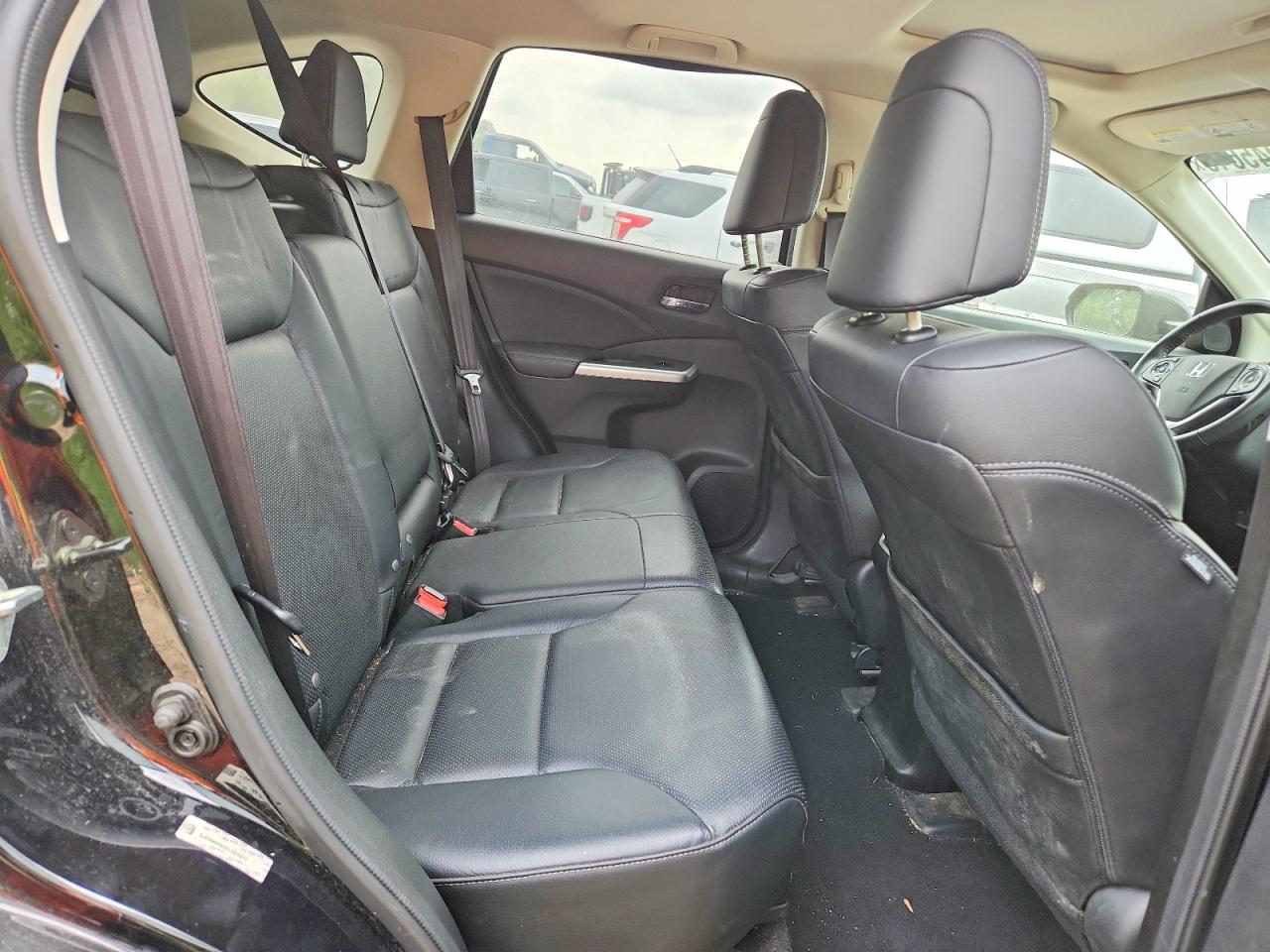 2015 Honda Cr-v Touring Black vin: 5J6RM4H92FL027577