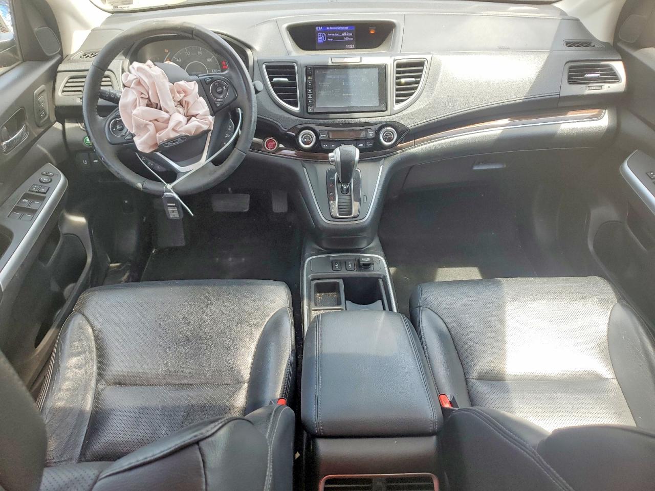 2015 Honda Cr-v Touring Burgundy vin: 5J6RM4H92FL059557