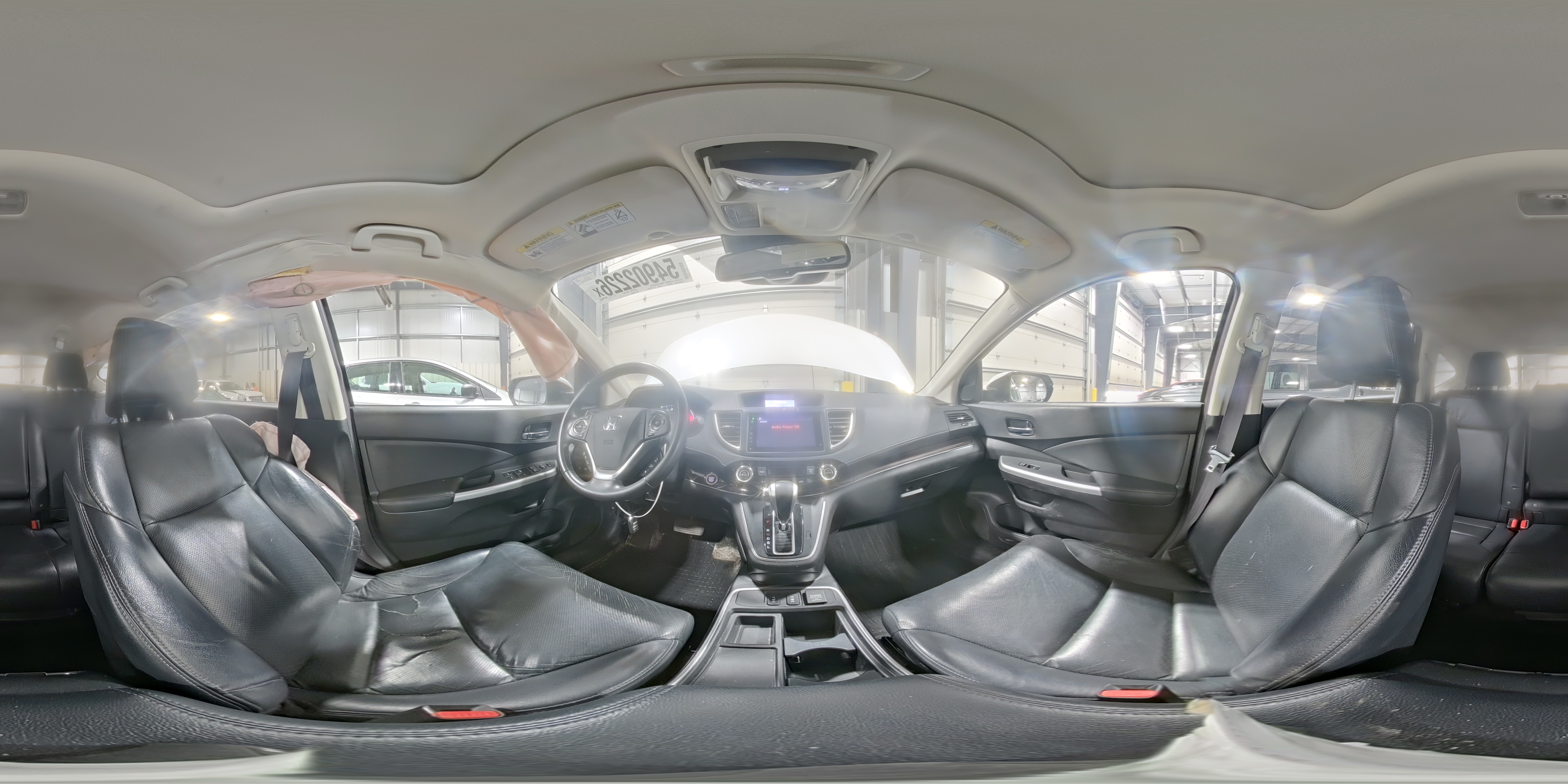 2015 Honda Cr-v Touring White vin: 5J6RM4H92FL062507