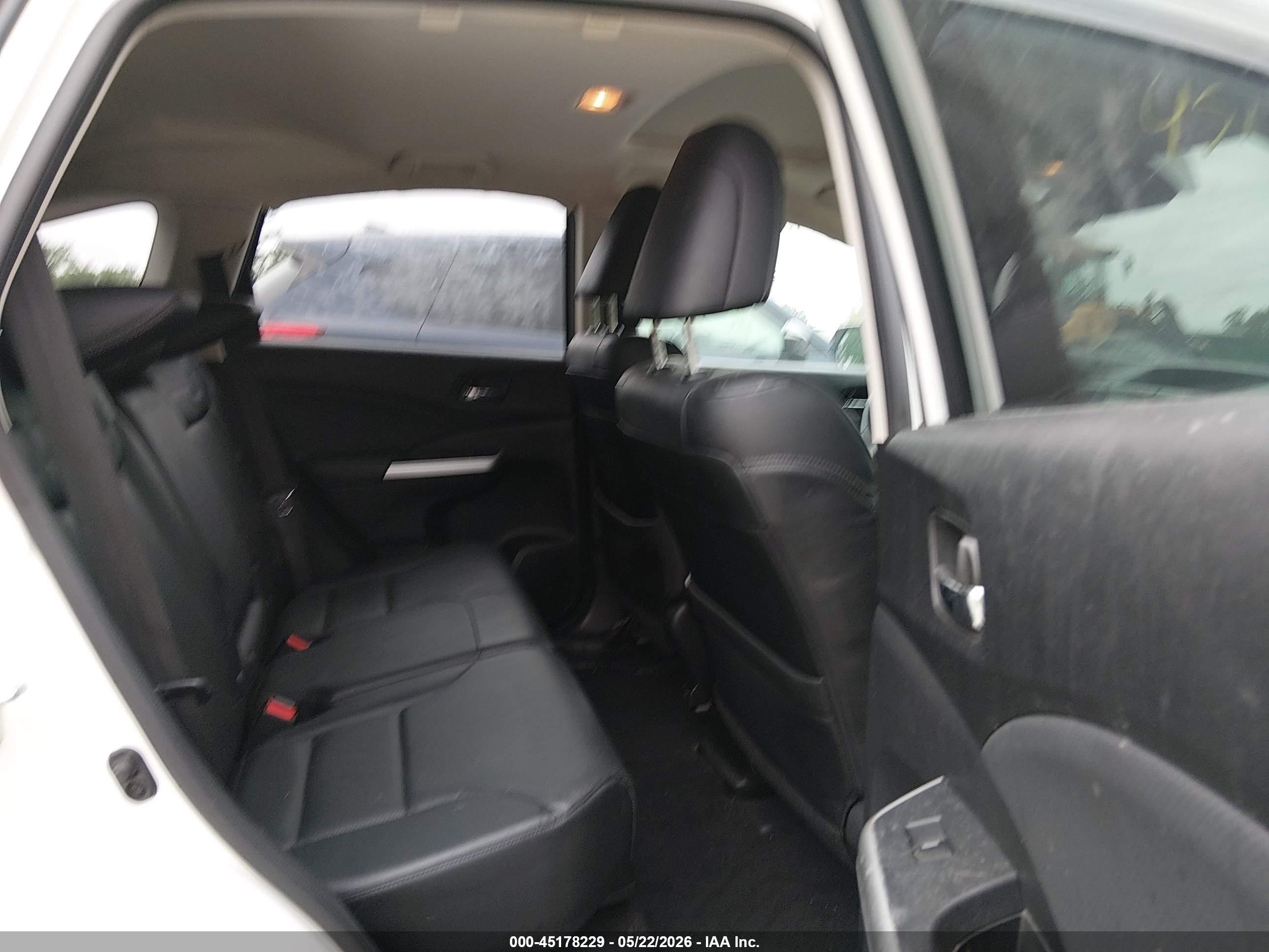 2015 Honda Cr-v Touring White vin: 5J6RM4H92FL097273