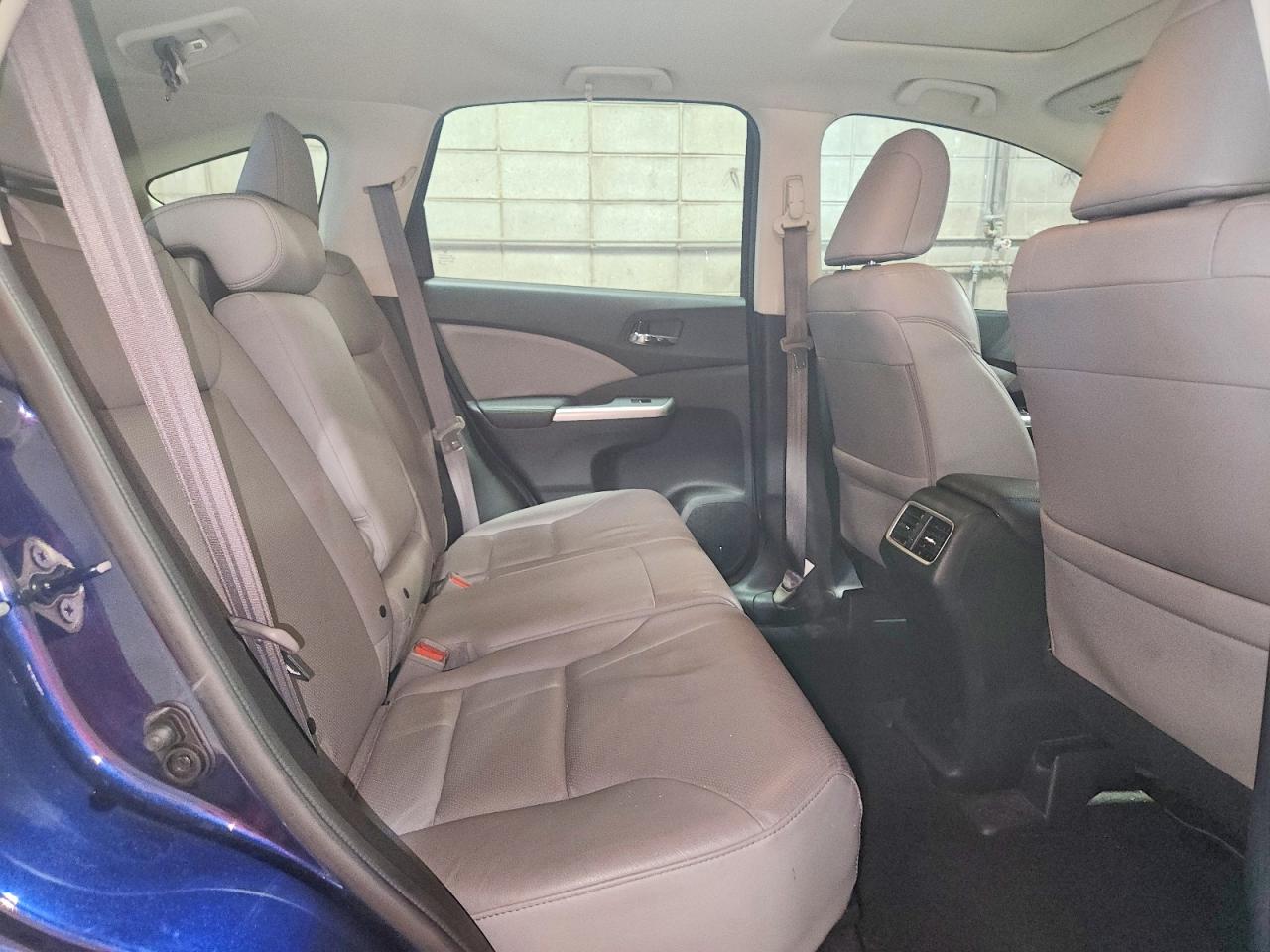 2016 Honda Cr-v Touring Blue vin: 5J6RM4H92GL055073