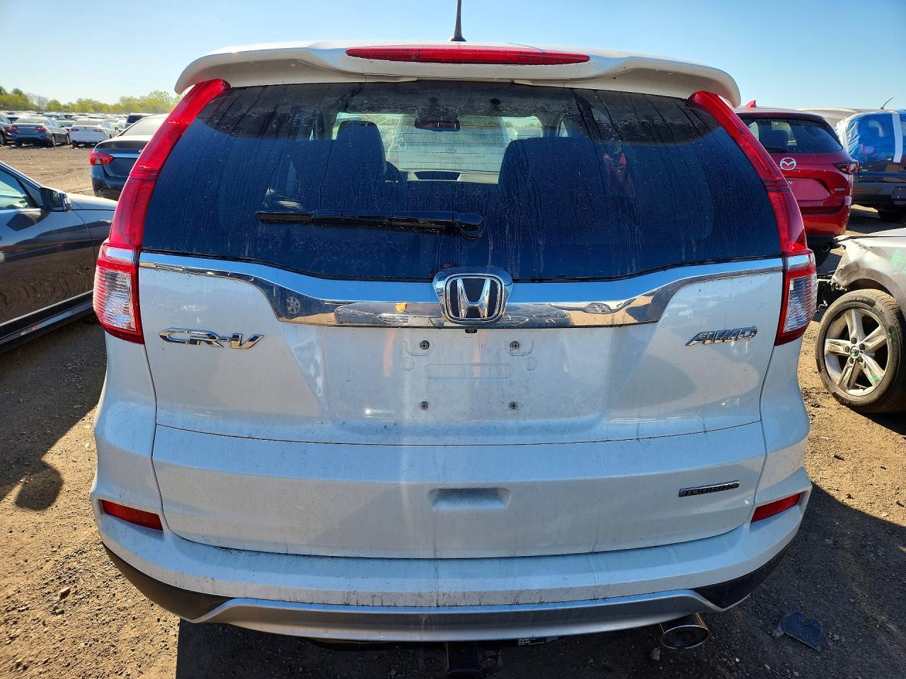 2016 Honda Cr-v Touring Белый vin: 5J6RM4H92GL074884