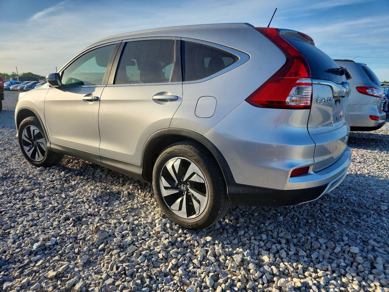 2015 Honda Cr-v Touring Silver vin: 5J6RM4H93FL045828