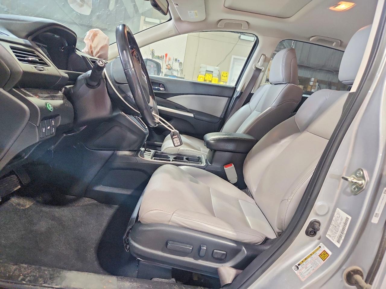 2015 Honda Cr-v Touring Silver vin: 5J6RM4H93FL045828