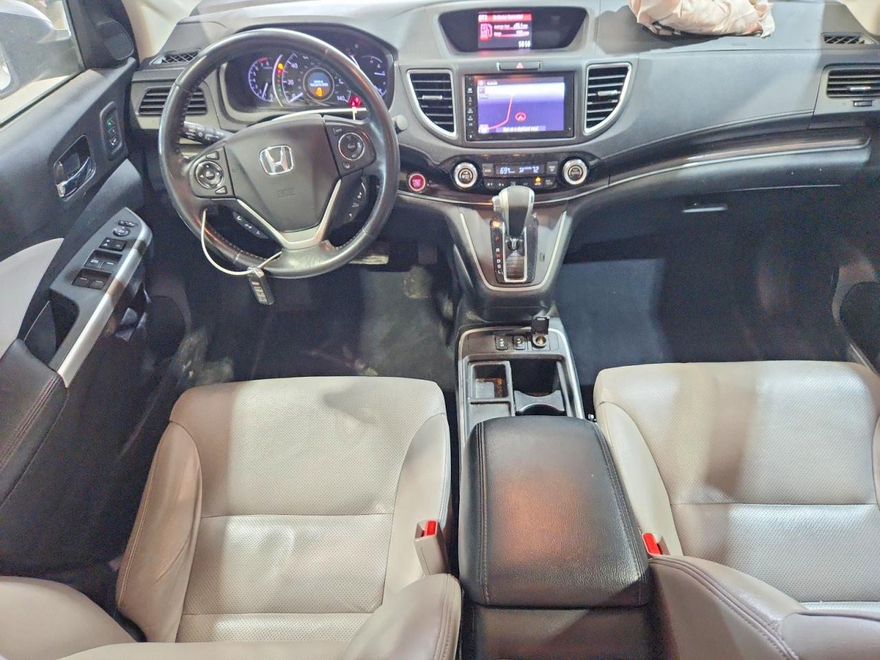 2015 Honda Cr-v Touring Silver vin: 5J6RM4H93FL045828