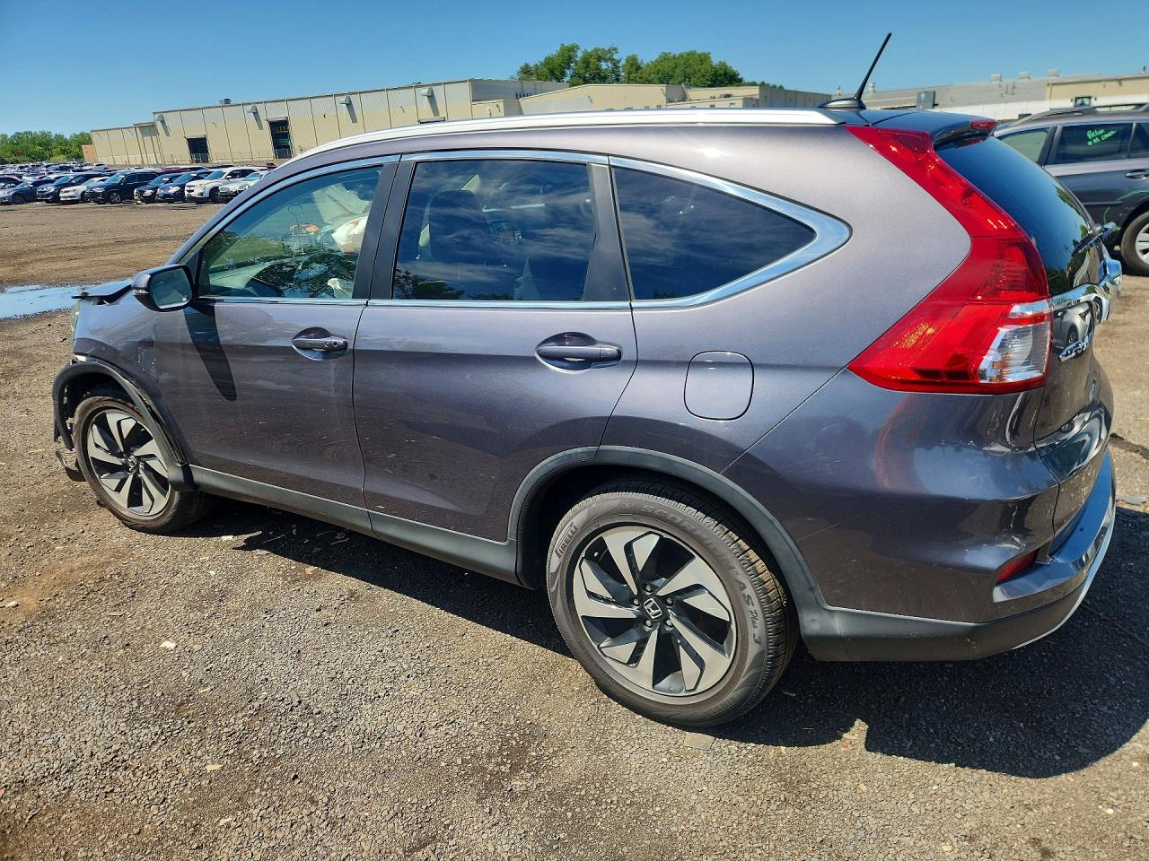 2015 Honda Cr-v Touring Black vin: 5J6RM4H93FL053802