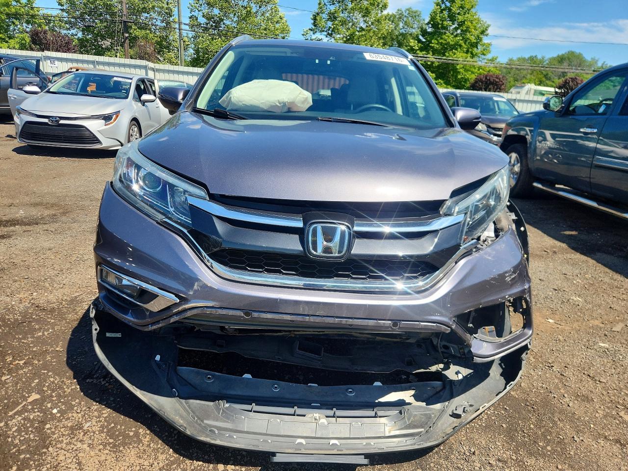 2015 Honda Cr-v Touring Black vin: 5J6RM4H93FL053802