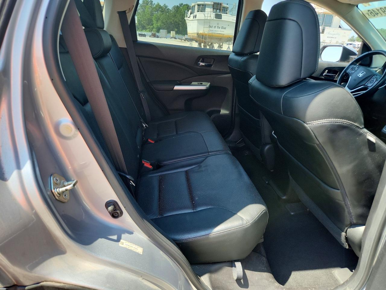 2015 Honda Cr-v Touring Silver vin: 5J6RM4H93FL058384