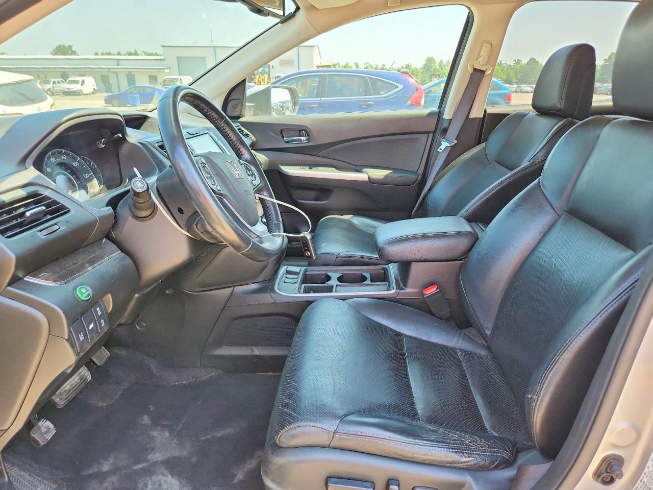 2015 Honda Cr-v Touring Silver vin: 5J6RM4H93FL058384