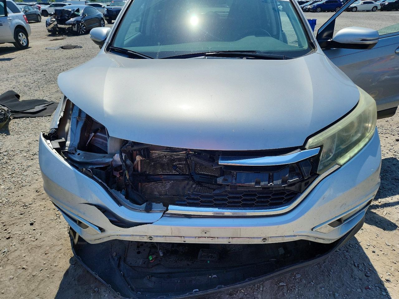 2015 Honda Cr-v Touring Silver vin: 5J6RM4H93FL058384