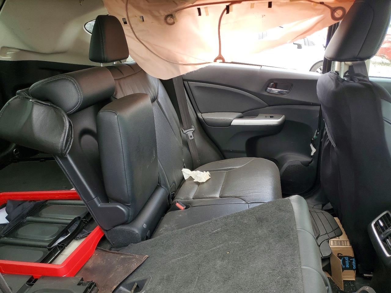 2015 Honda Cr-v Touring Серый vin: 5J6RM4H93FL123203