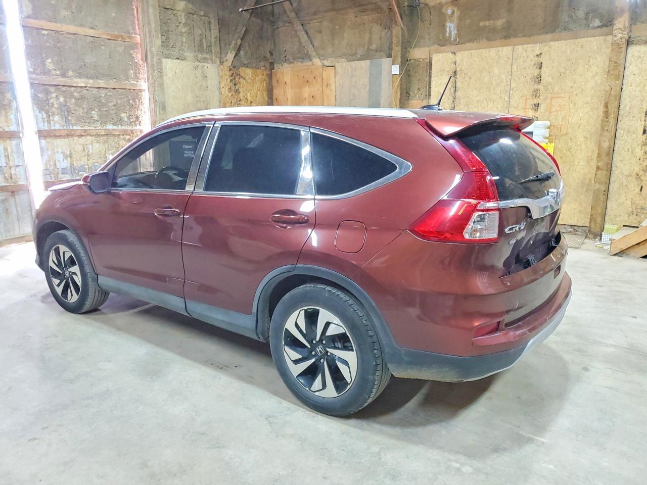 2015 Honda Cr-v Touring Brown vin: 5J6RM4H93FL131575