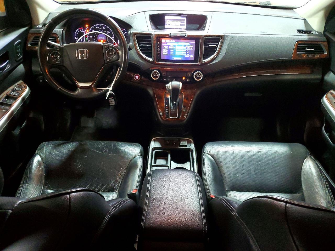 2015 Honda Cr-v Touring Brown vin: 5J6RM4H93FL131575