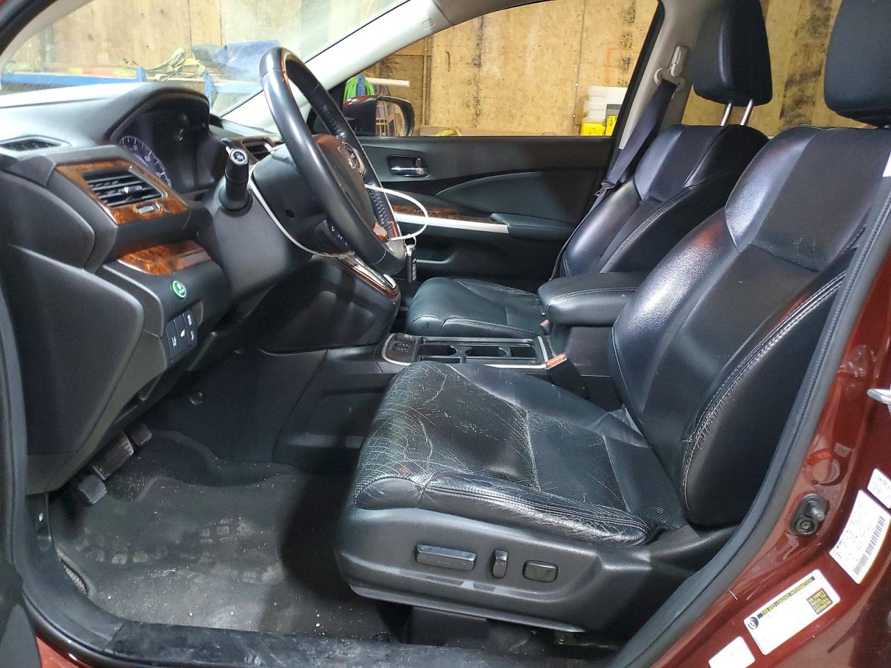 2015 Honda Cr-v Touring Brown vin: 5J6RM4H93FL131575