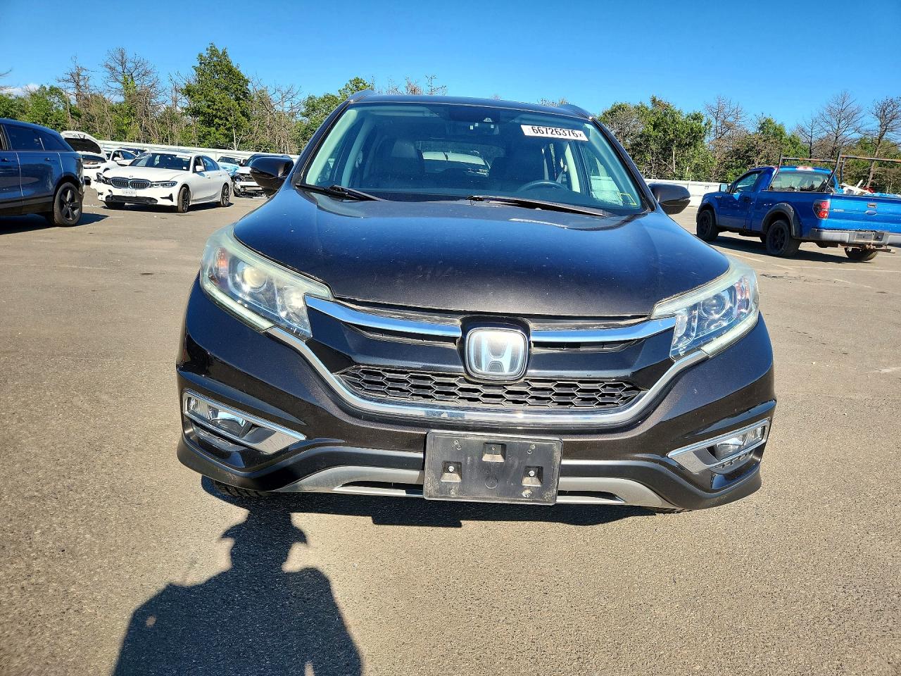 2015 Honda Cr-v Touring Brown vin: 5J6RM4H94FL032764