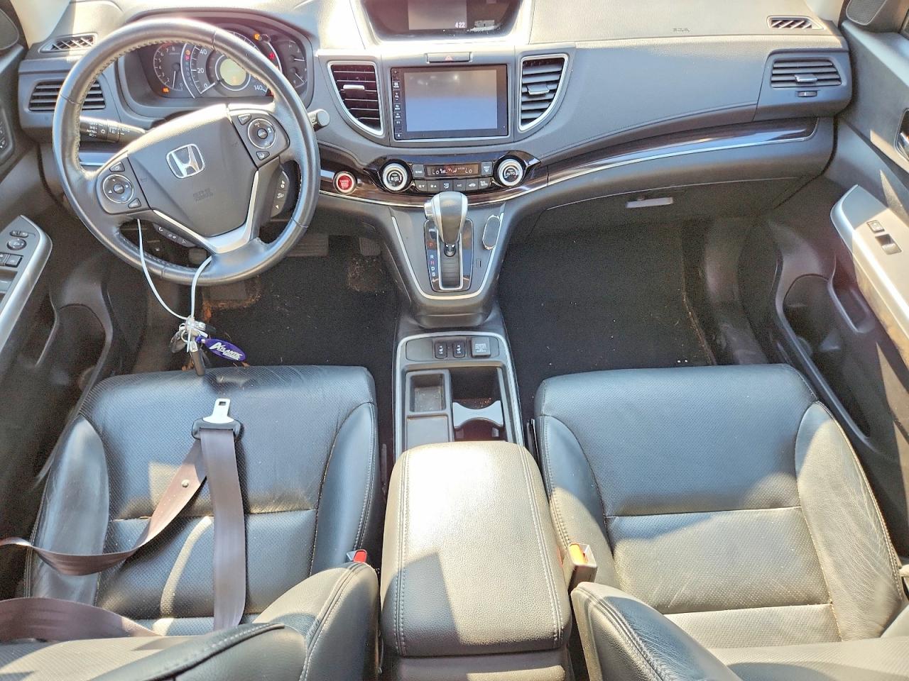 2015 Honda Cr-v Touring Brown vin: 5J6RM4H94FL032764
