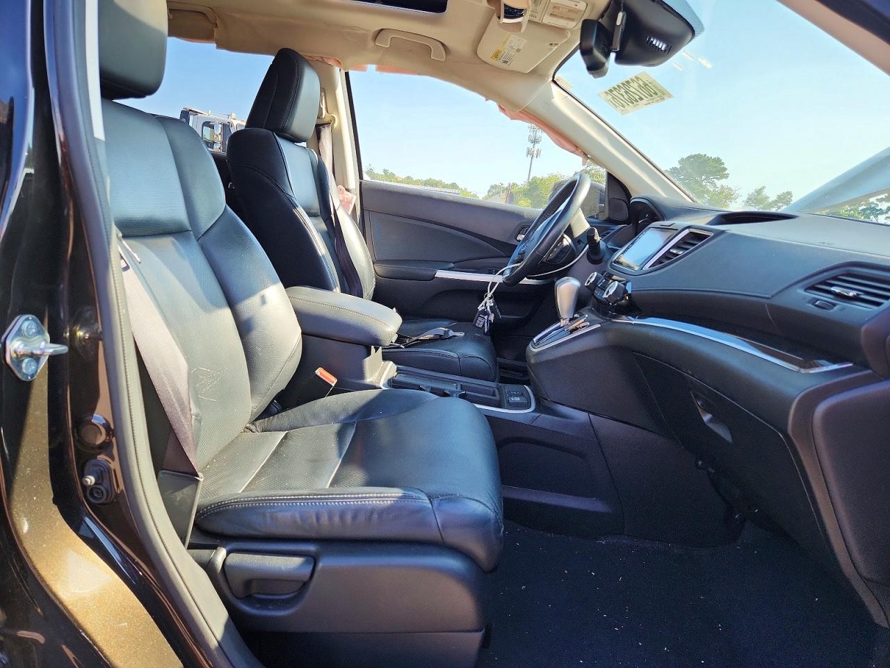 2015 Honda Cr-v Touring Brown vin: 5J6RM4H94FL032764