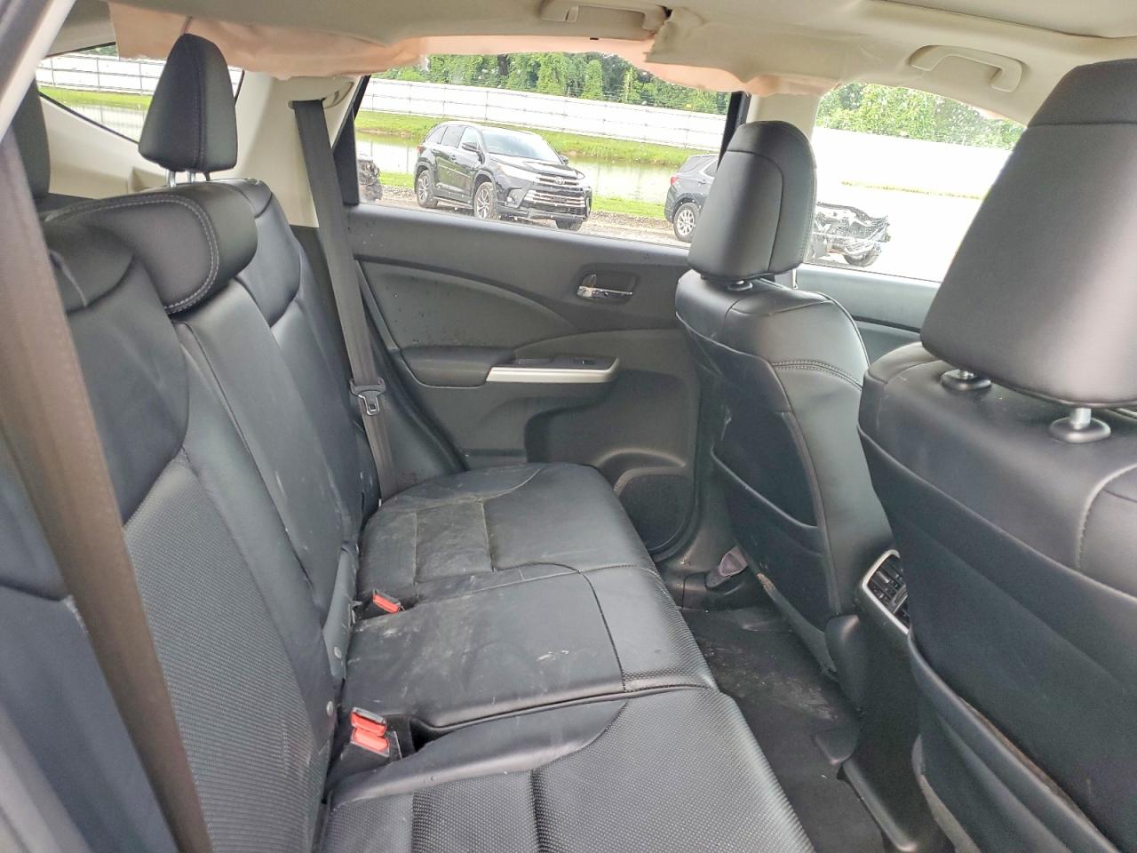 2015 Honda Cr-v Touring Black vin: 5J6RM4H94FL096660