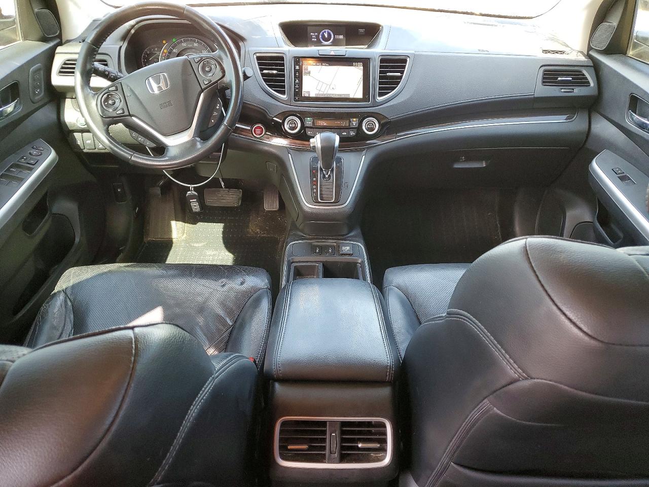 2015 Honda Cr-v Touring Black vin: 5J6RM4H94FL126594