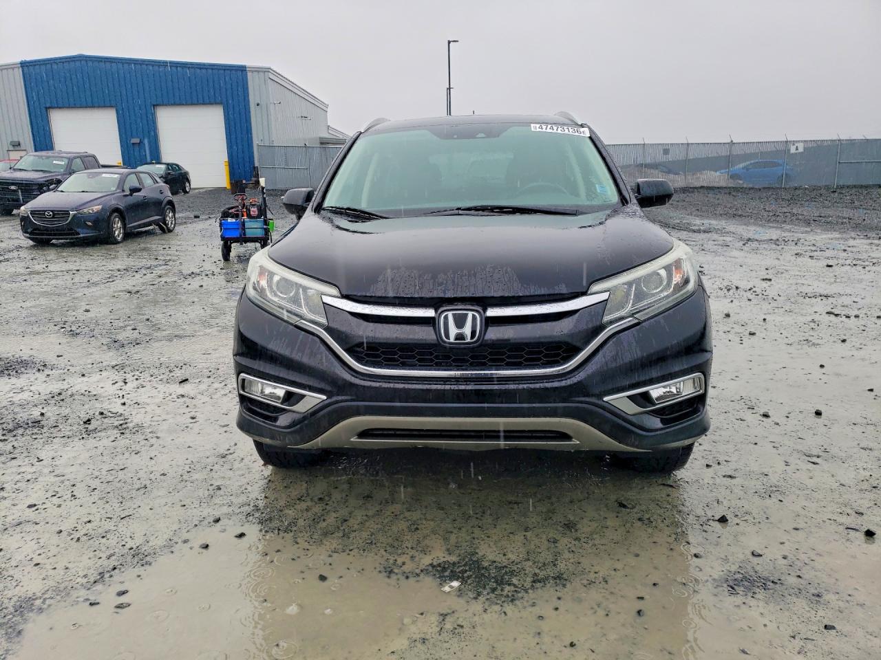 2015 Honda Cr-v Touring Black vin: 5J6RM4H94FL805443