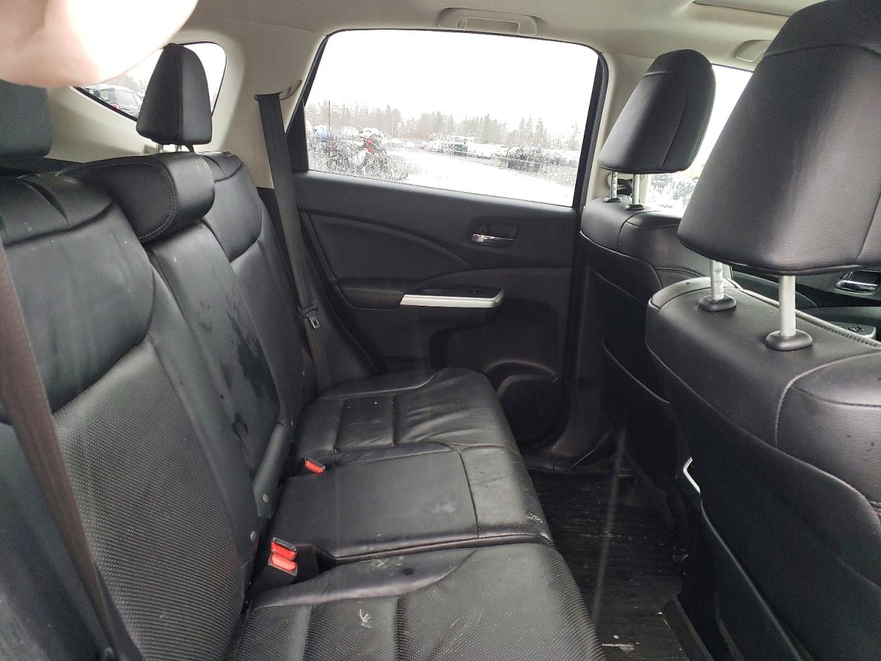 2015 Honda Cr-v Touring Black vin: 5J6RM4H94FL805443