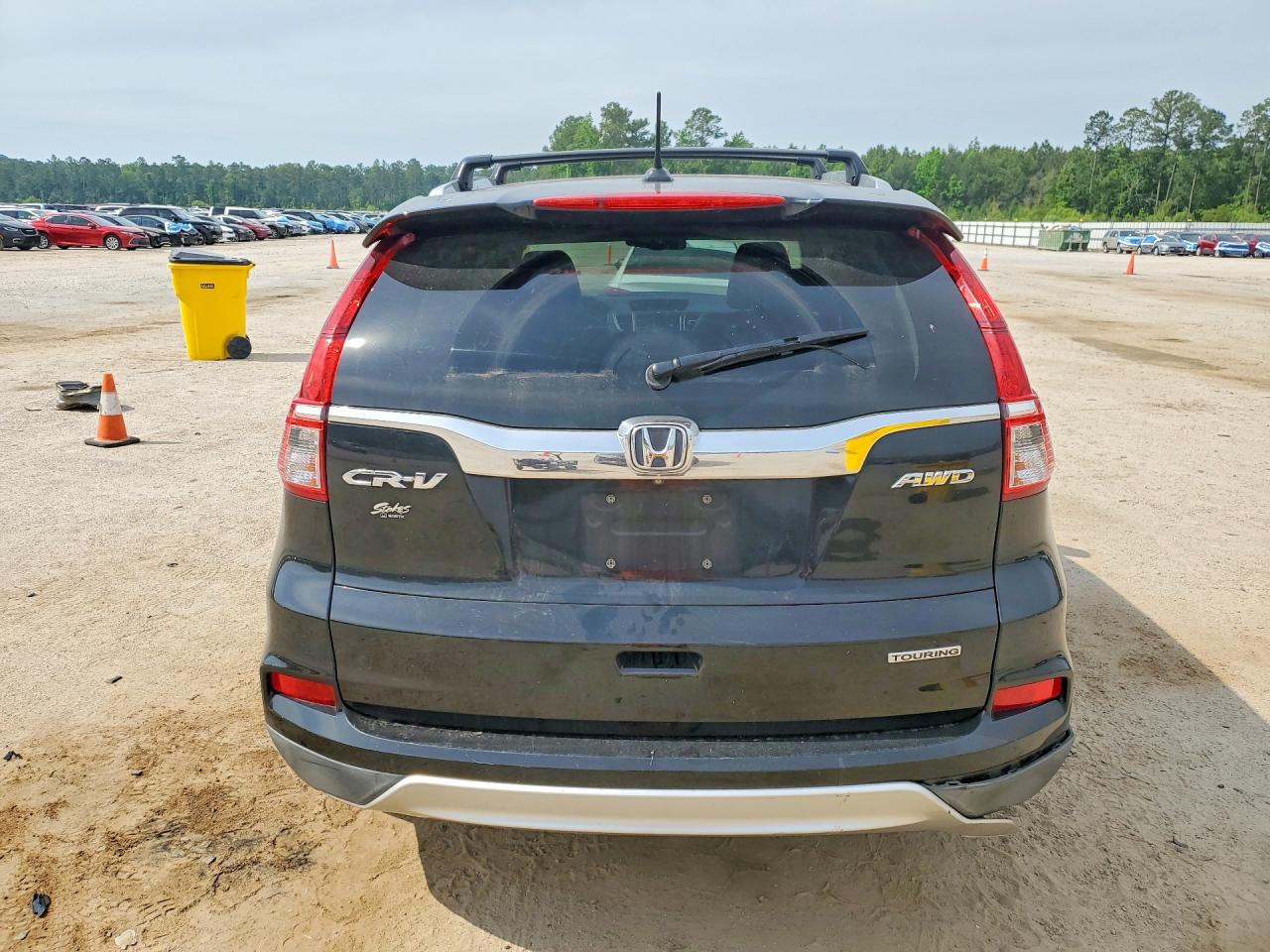 2015 Honda Cr-v Touring Black vin: 5J6RM4H95FL095811