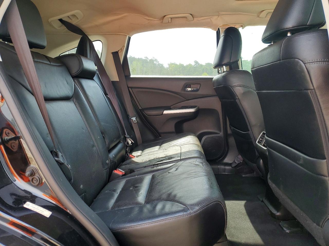 2015 Honda Cr-v Touring Black vin: 5J6RM4H95FL095811