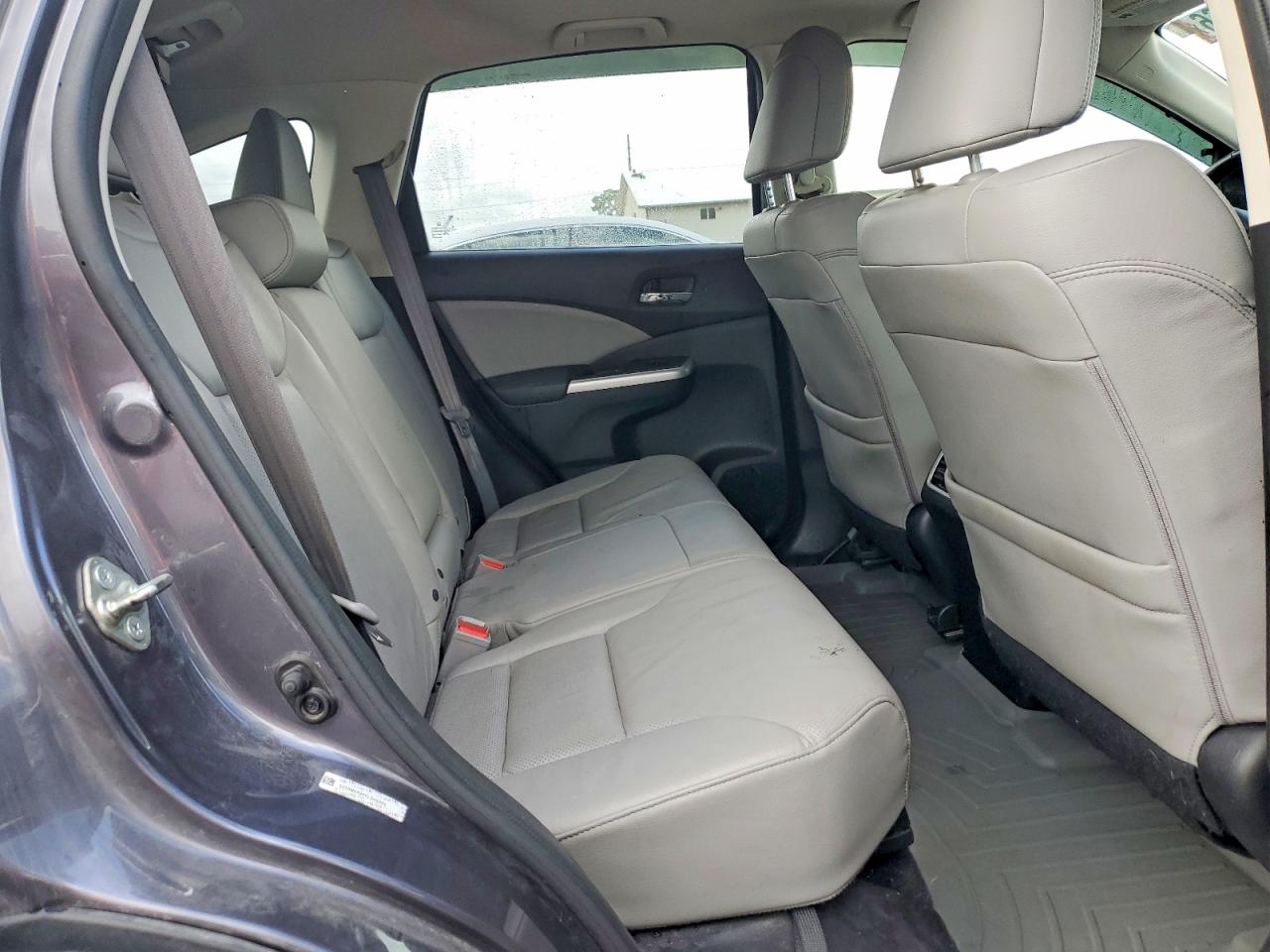 2015 Honda Cr-v Touring Silver vin: 5J6RM4H96FL045936