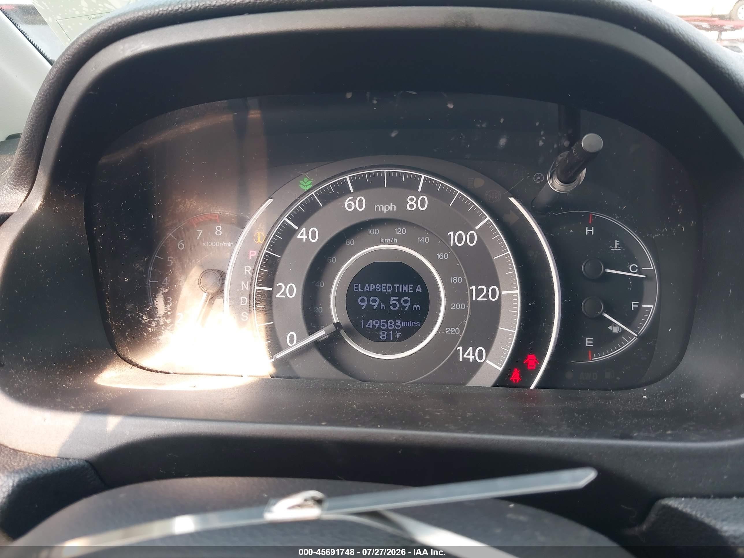 2015 Honda Cr-v Touring Серебряный vin: 5J6RM4H96FL073638