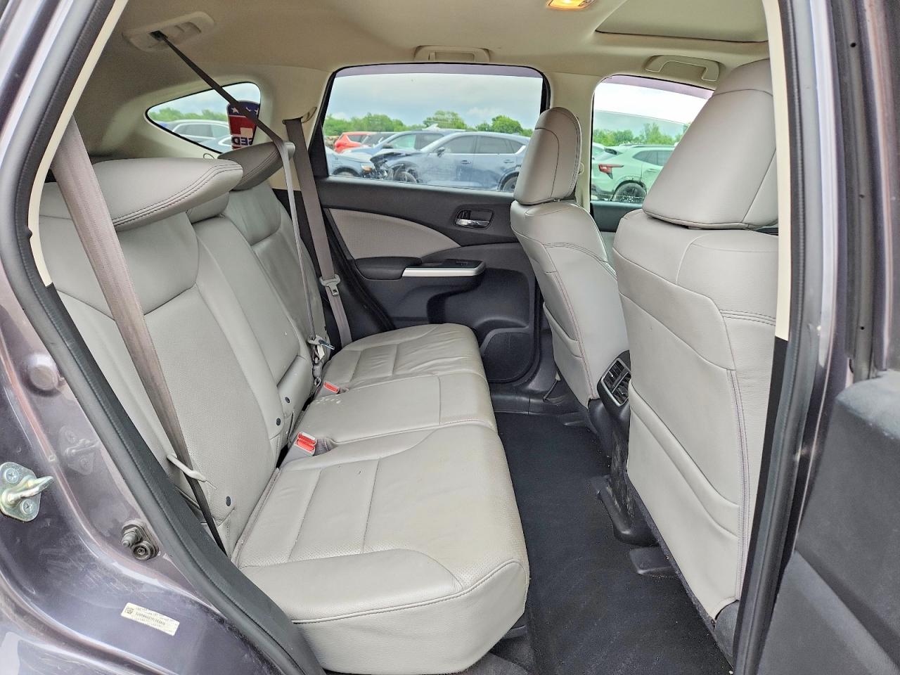 2015 Honda Cr-v Touring Серый vin: 5J6RM4H97FL064818