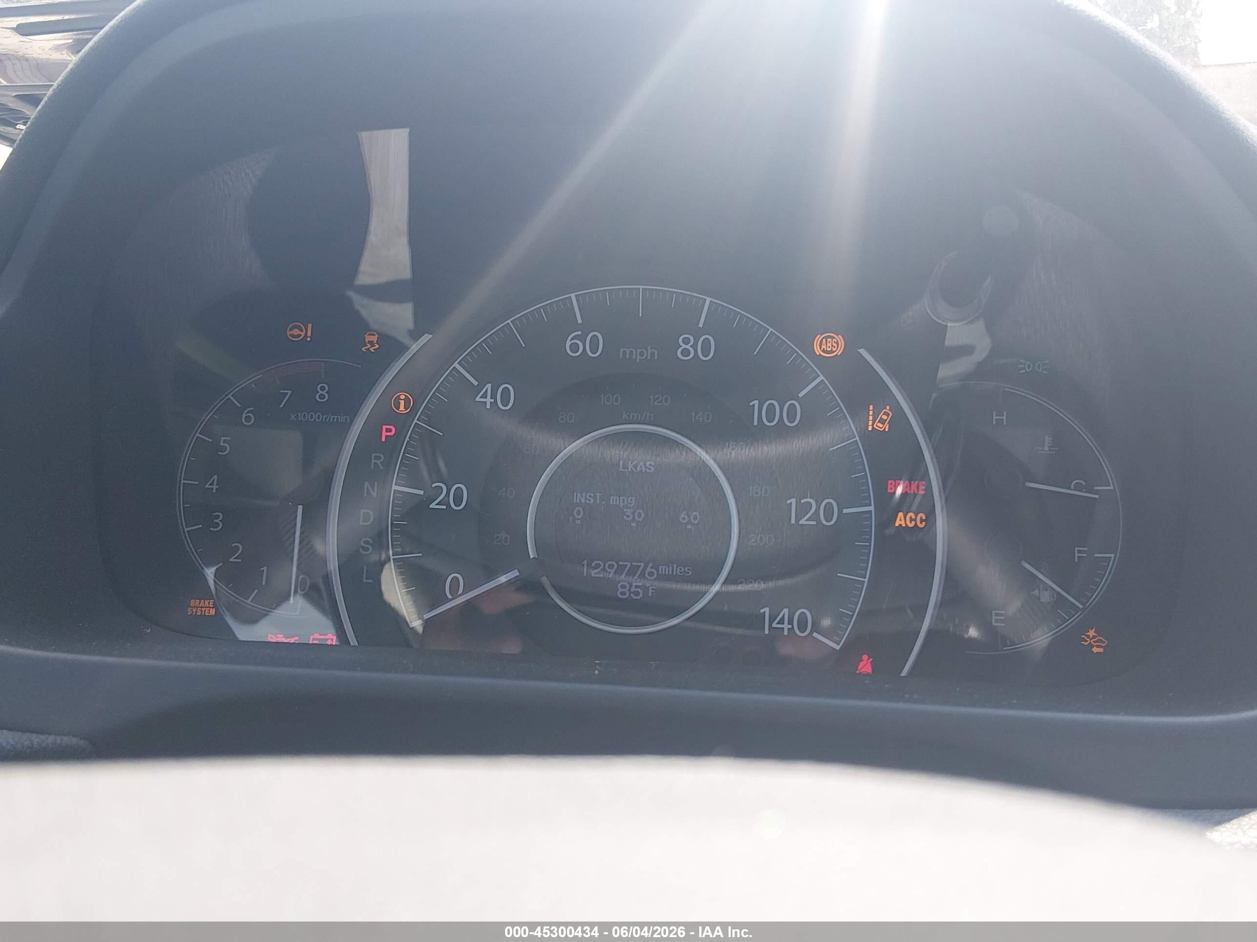 2015 Honda Cr-v Touring Серый vin: 5J6RM4H97FL111913