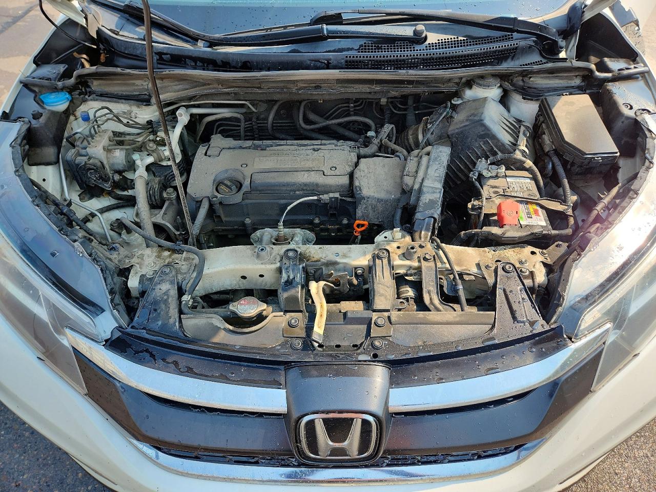2015 Honda Cr-v Touring Белый vin: 5J6RM4H97FL123673