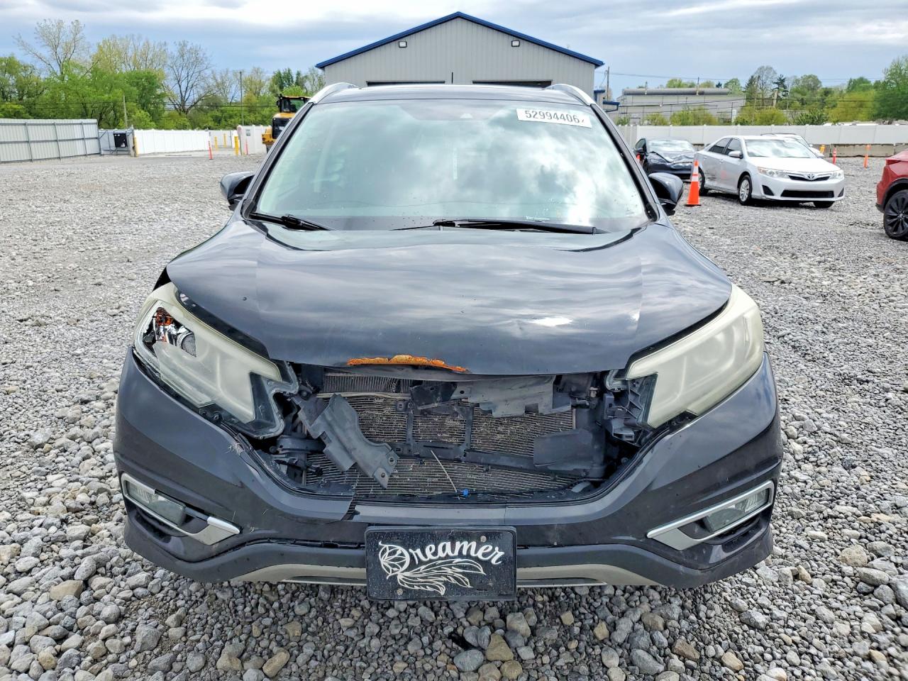 2015 Honda Cr-v Touring Black vin: 5J6RM4H97FL127299