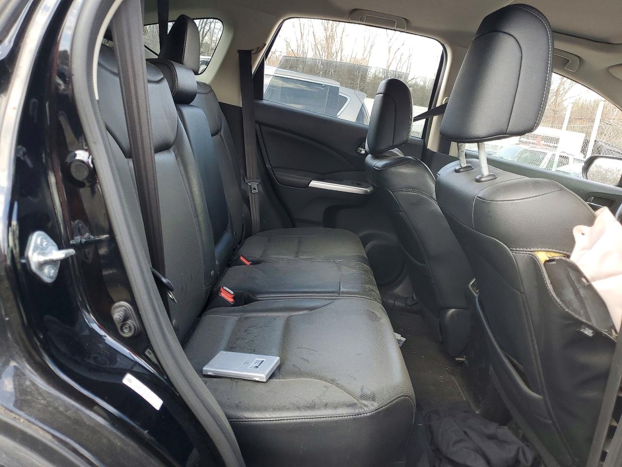 2015 Honda Cr-v Touring Black vin: 5J6RM4H97FL132275