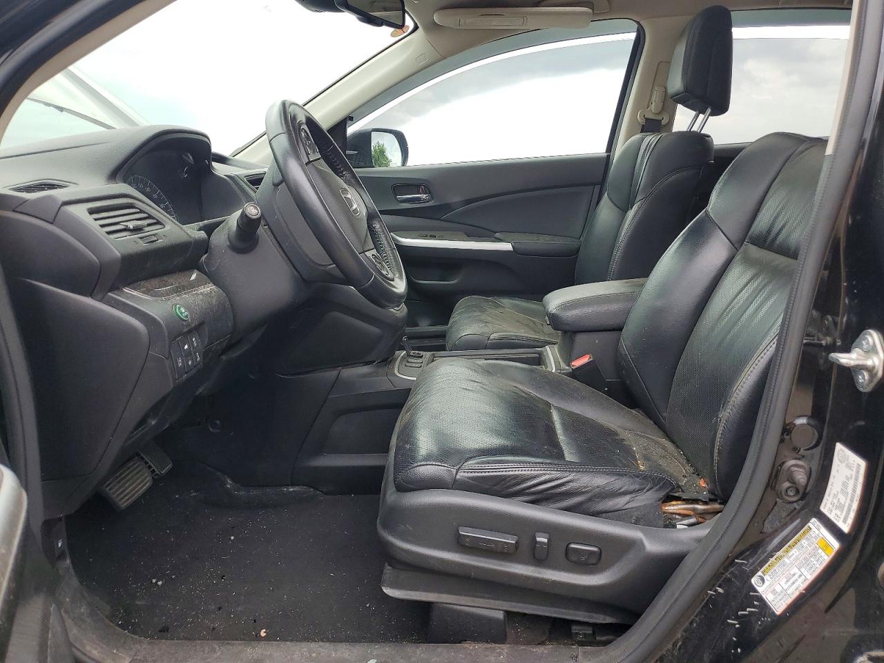 2015 Honda Cr-v Touring Black vin: 5J6RM4H97FL805260
