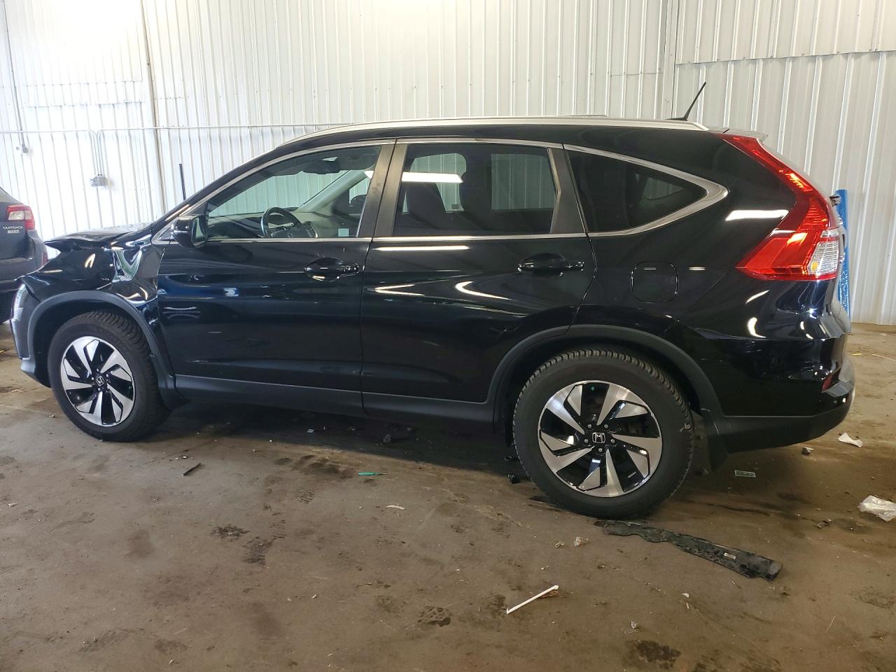2015 Honda Cr-v Touring Black vin: 5J6RM4H98FL016423