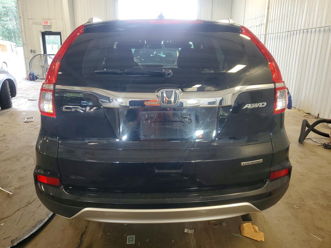 2015 Honda Cr-v Touring Black vin: 5J6RM4H98FL016423