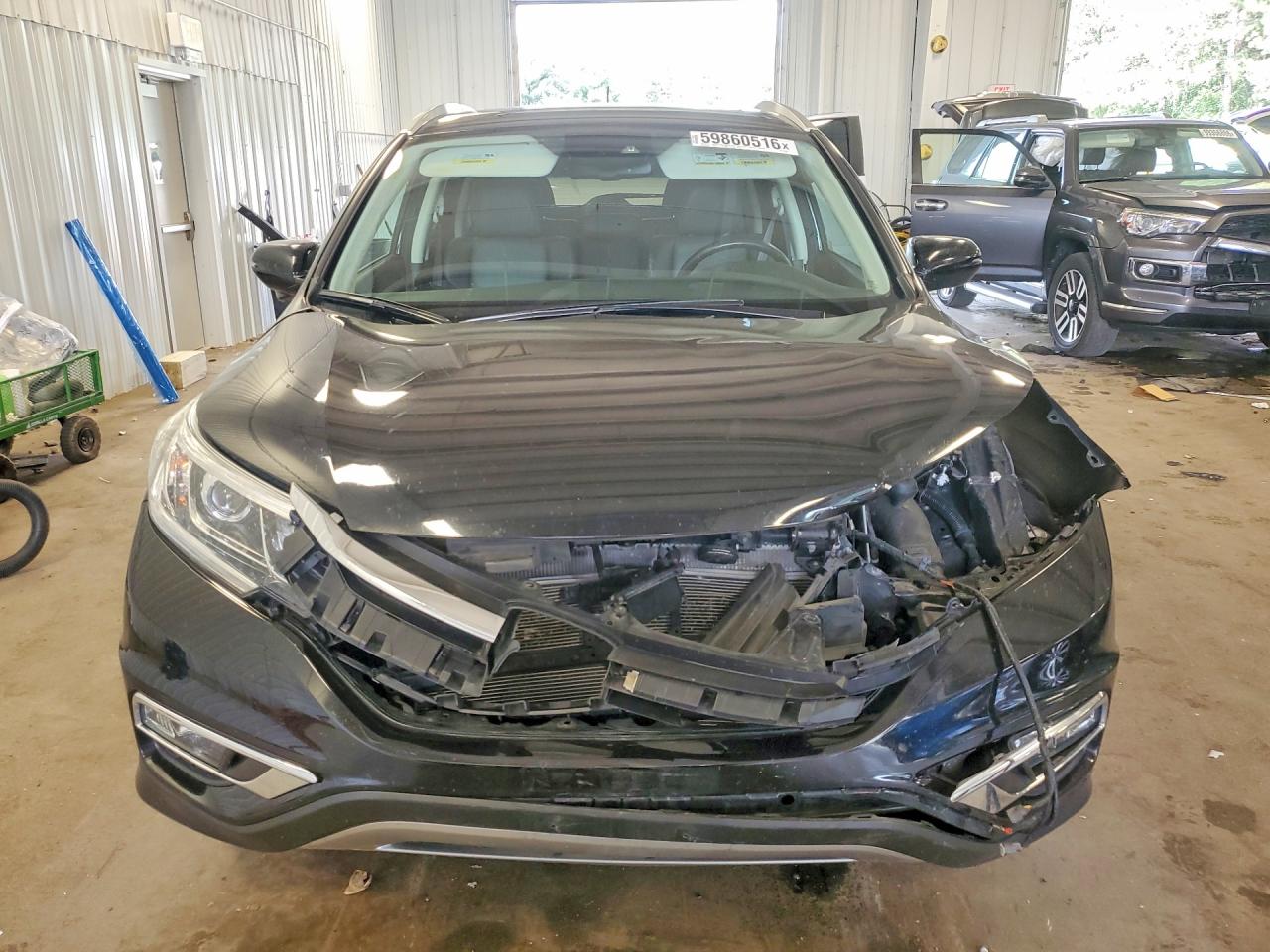 2015 Honda Cr-v Touring Black vin: 5J6RM4H98FL016423