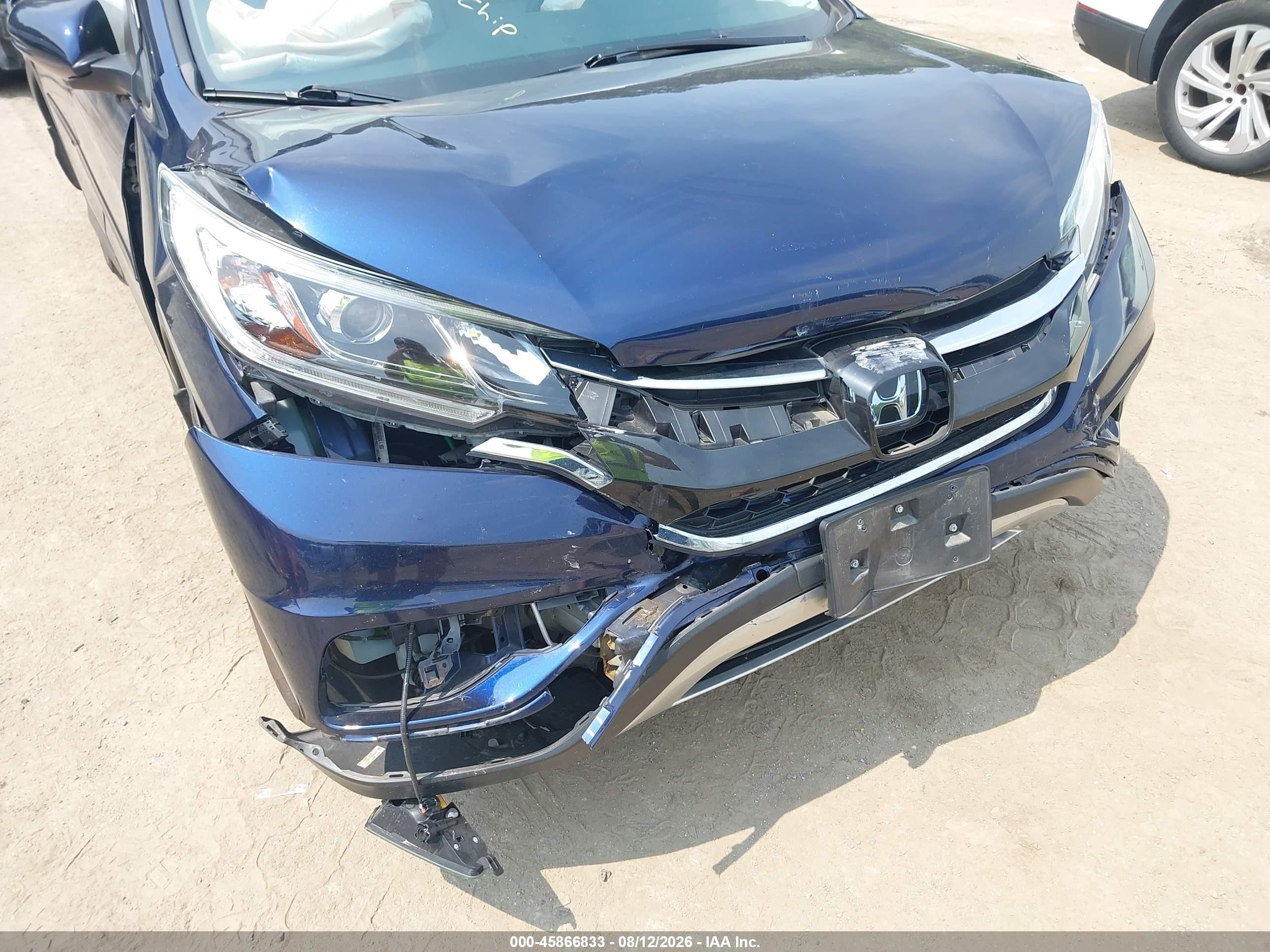2015 Honda Cr-v Touring Blue vin: 5J6RM4H98FL026031