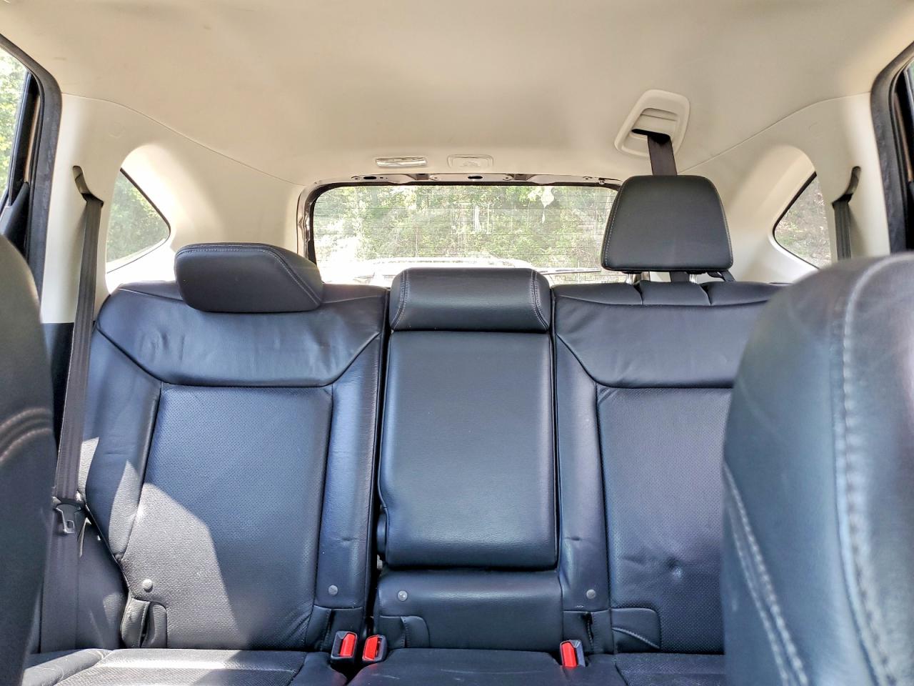 2015 Honda Cr-v Touring Gray vin: 5J6RM4H98FL041905