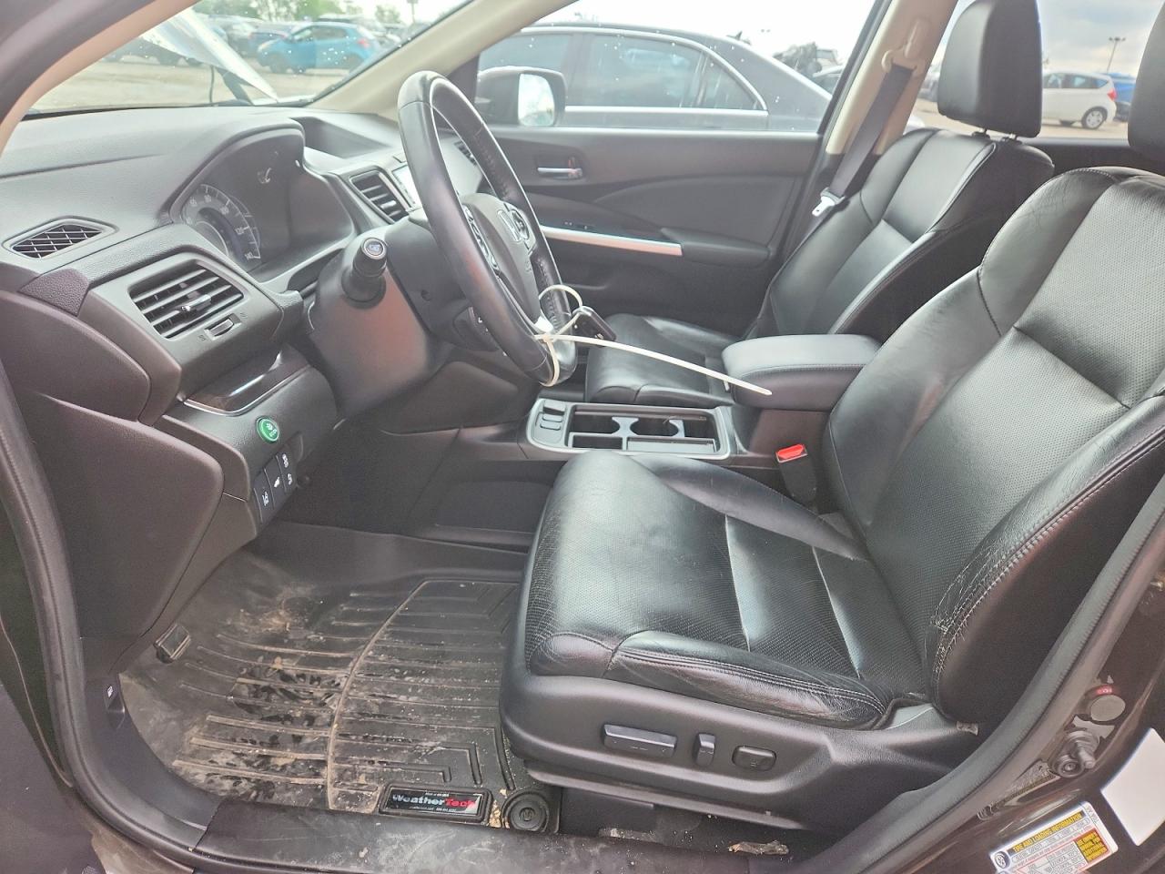 2015 Honda Cr-v Touring Black vin: 5J6RM4H98FL097181