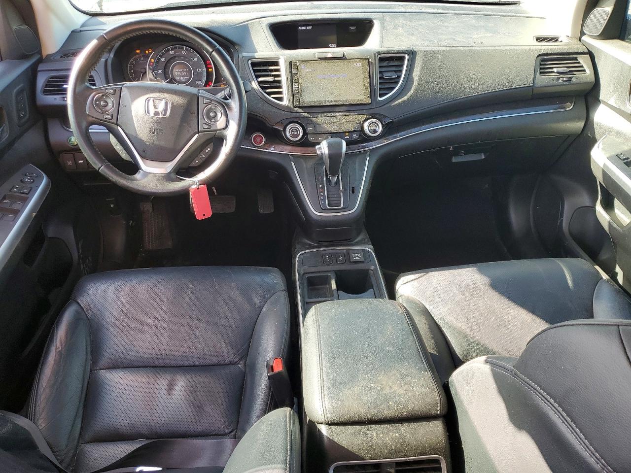 2016 Honda Cr-v Touring Gray vin: 5J6RM4H98GL006251